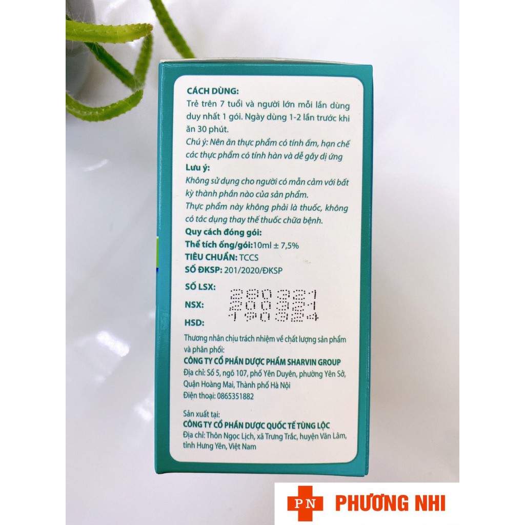 ALUSHARVIN GOLD GEL -  HỖ TRỢ BẢO VỆ NIÊM MẠC DẠ DÀY, GIẢM ĐAU DO VIÊM LOÉT DẠ DÀY