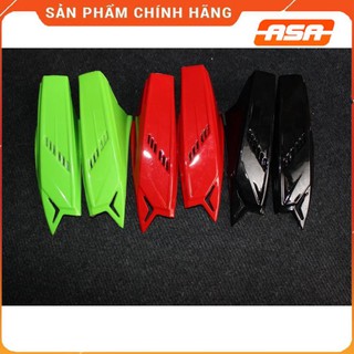 Combo 1 cặp sừng + 1 đuôi gió gắn mũ bảo hiểm fullface - Phụ kiện nón fullface - ASA HELMETS