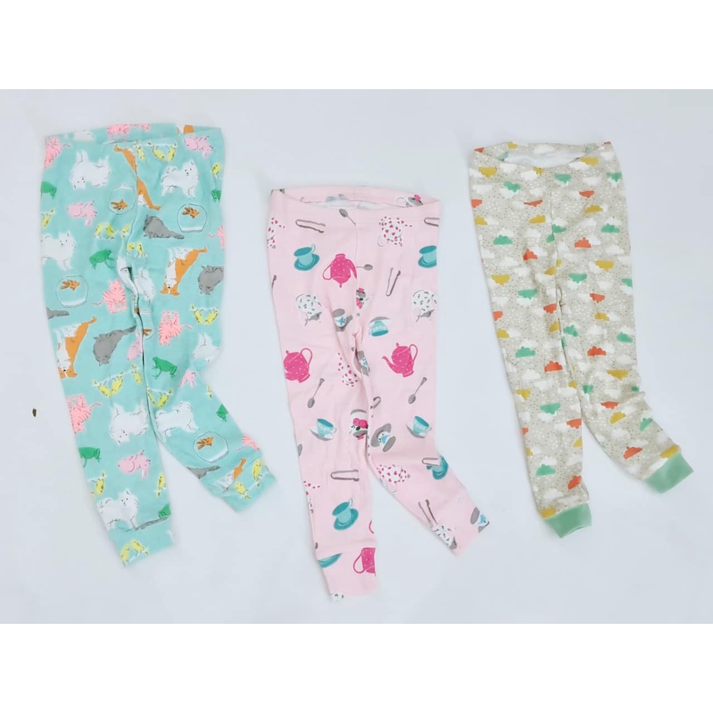 Hàng xuất dư - Set 4 quần legging bé gái