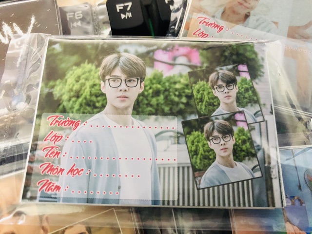 Nhãn vở in theo yêu cầu dành cho bé yêu ❤️❤️❤️