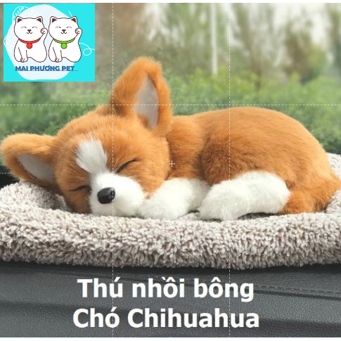 Chó mô hình - Thú bông lõi than hoạt tính khử mùi, lọc không khí