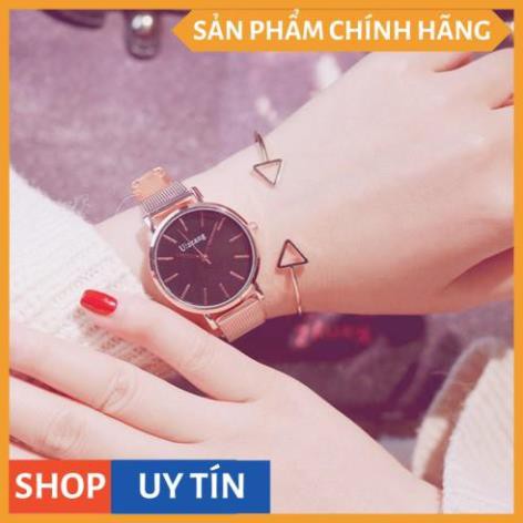 [CHÍNH HÃNG] Đồng hồ nữ Ulzzang dây nhuyễn mềm mỏng nữ tính