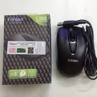 Chuột quang fuhlen l102 - có dây, chuột ffulhen l102 - hàng chính hãng