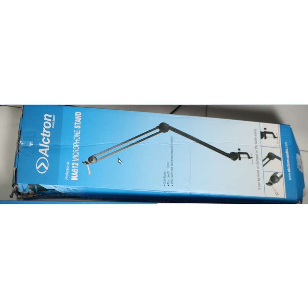 Chân micro kẹp alctron MA612