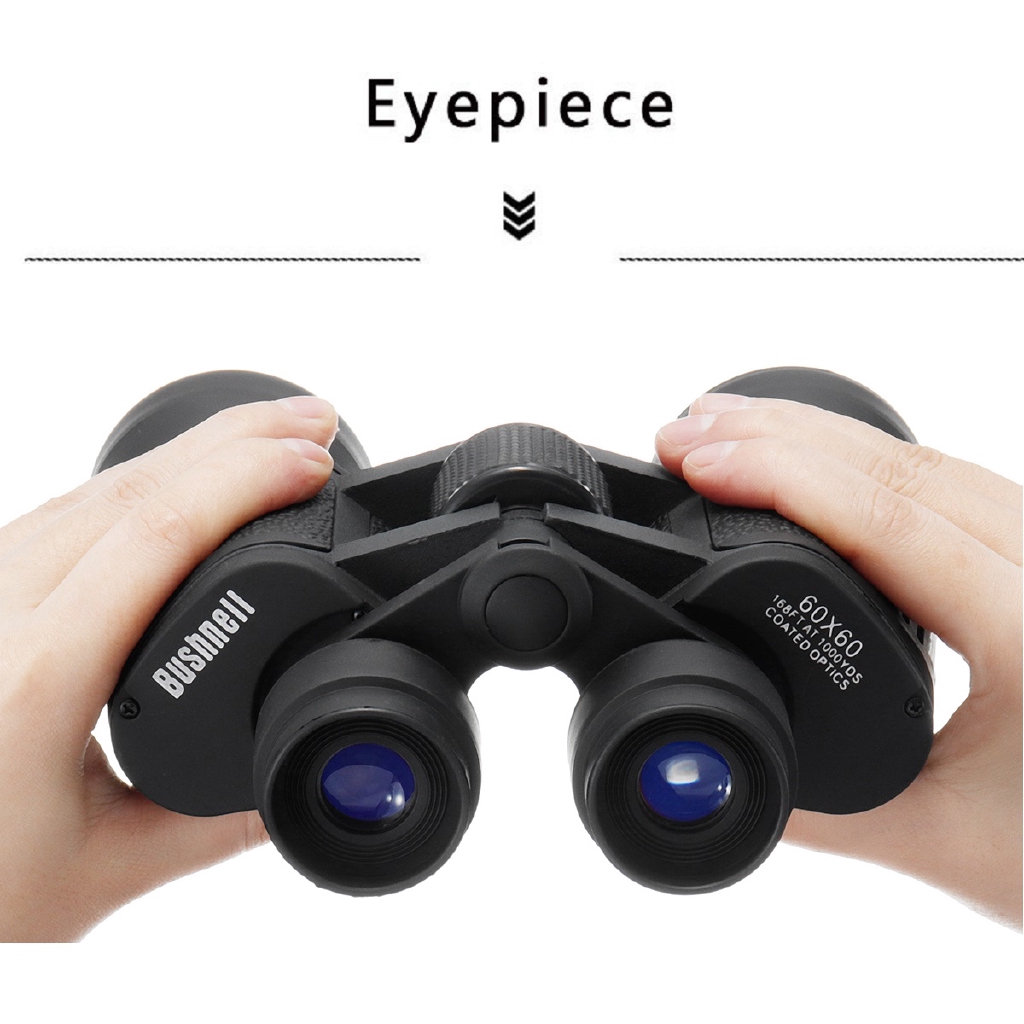 5000m folding binoculars High magnification HD Professional binoculars Zoom Night vision Light for hunting telescopes