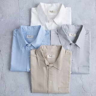 Áo Đũi Nam Cài Khuy Cổ Bẻ Rough