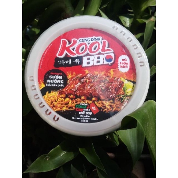 Thùng Mì trộn kool BBQ 105g x 12