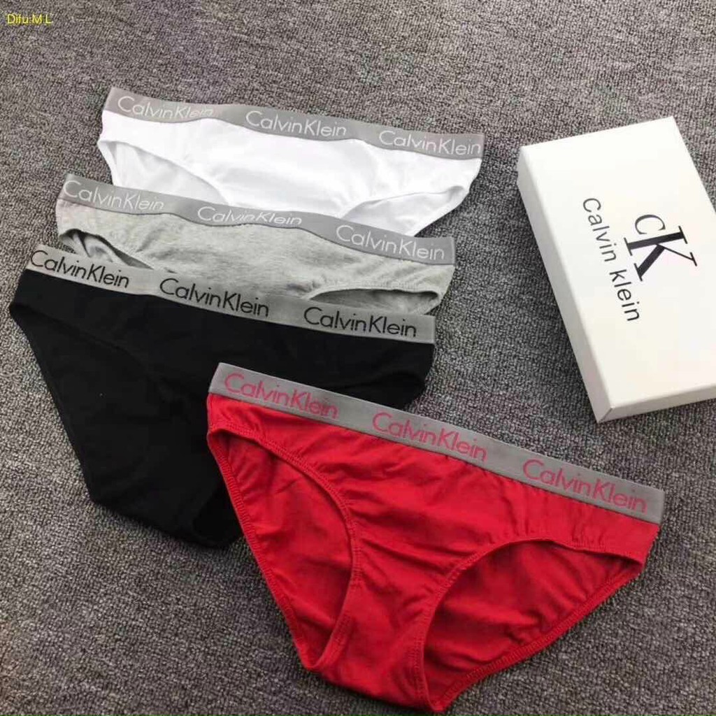 Quần lót nữ Q053 chất cotton chỉ còn đỏ
