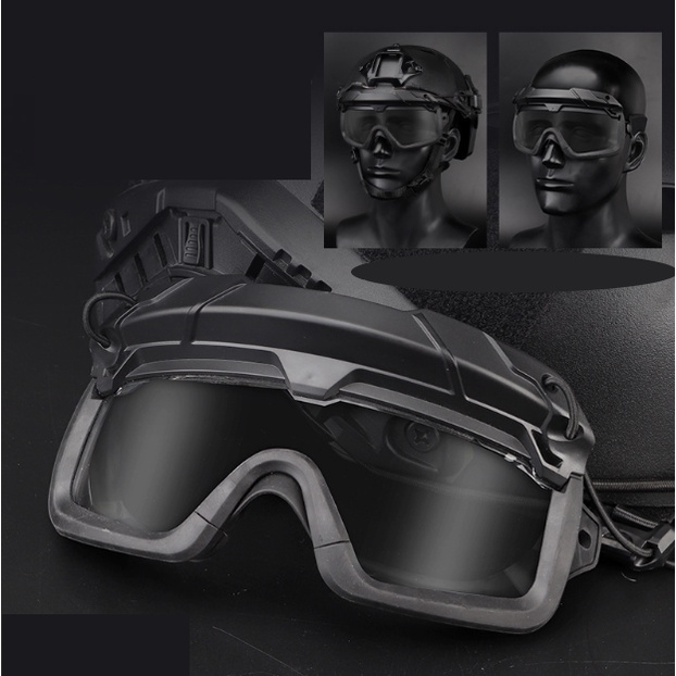 Kính bảo vệ gắng nón bảo hiểm