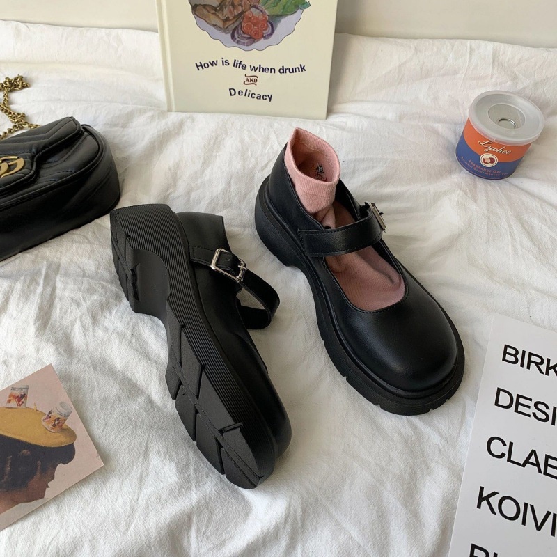 Giày Lolita Uzang Búp Bê Khoá Cài