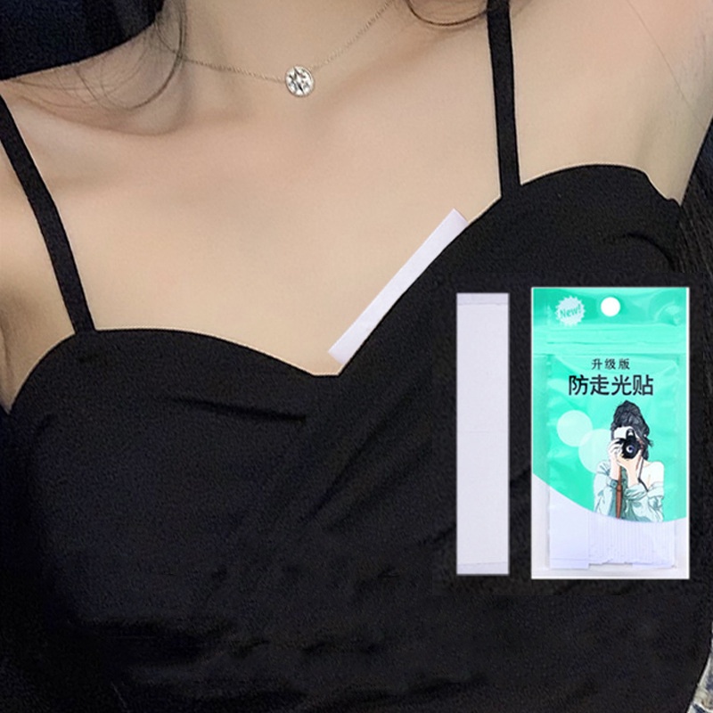 Túi 36 Miếng Dán Cổ Áo Sơ Mi / Váy Lót Trong Suốt Chống Trượt Hai Mặt