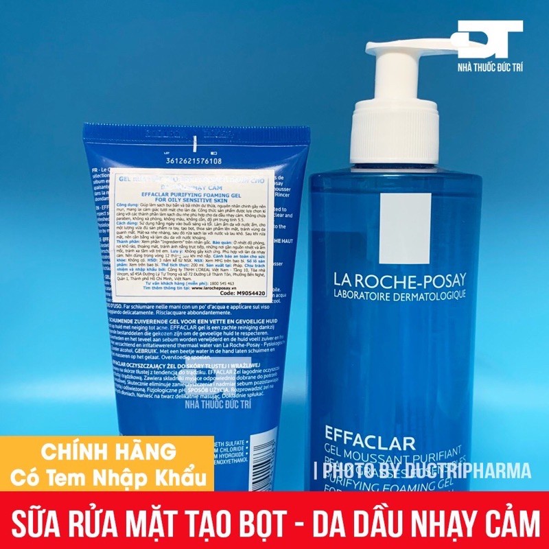 SỮA RỬA MẶT LA ROCHE-POSAY