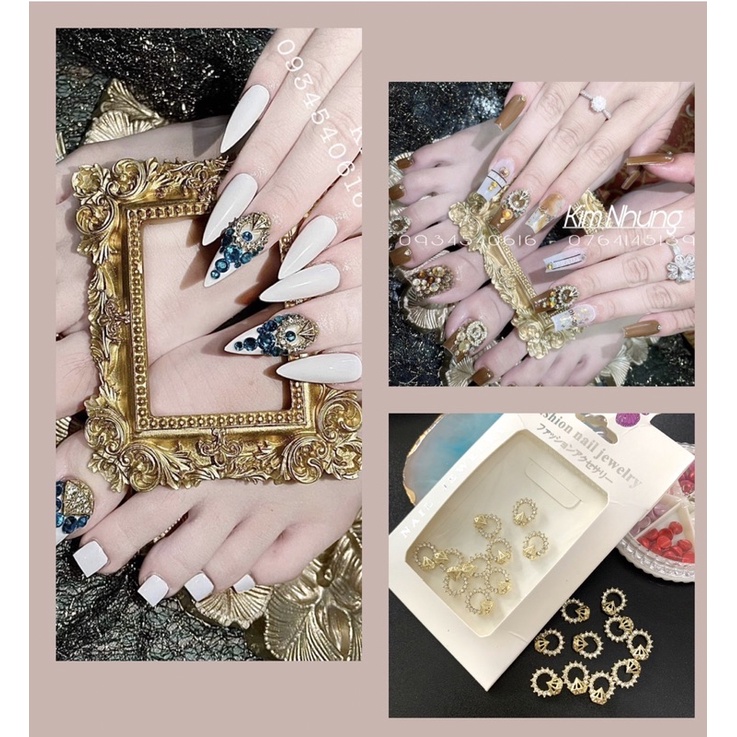 Sét cham gắn móng ( sét 10 cham)