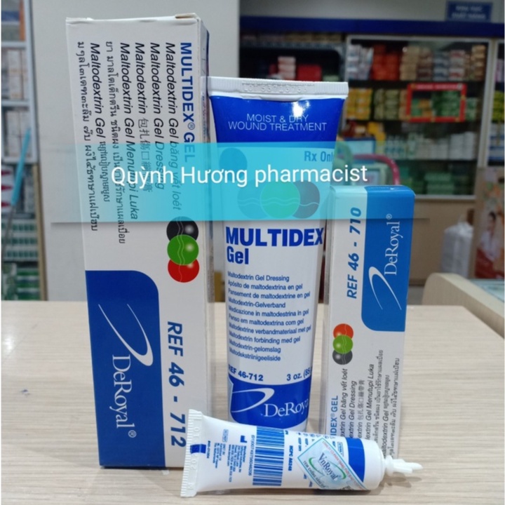 MULTIDEX GEL nhanh làm lành vết thương