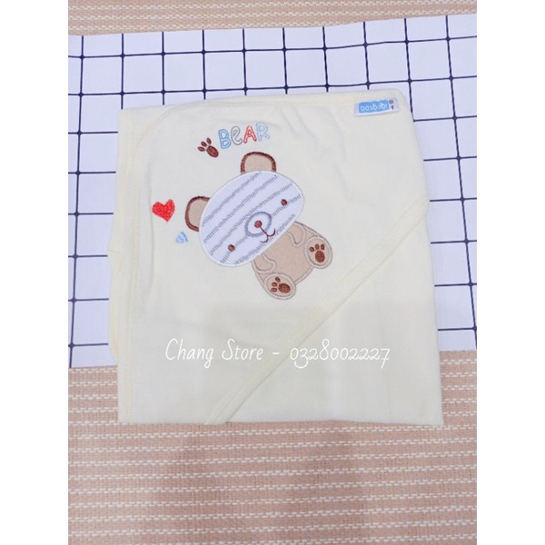 Khăn choàng ủ bé ngủ / khăn choàng đi đường cotton cao cấp Bosbaby