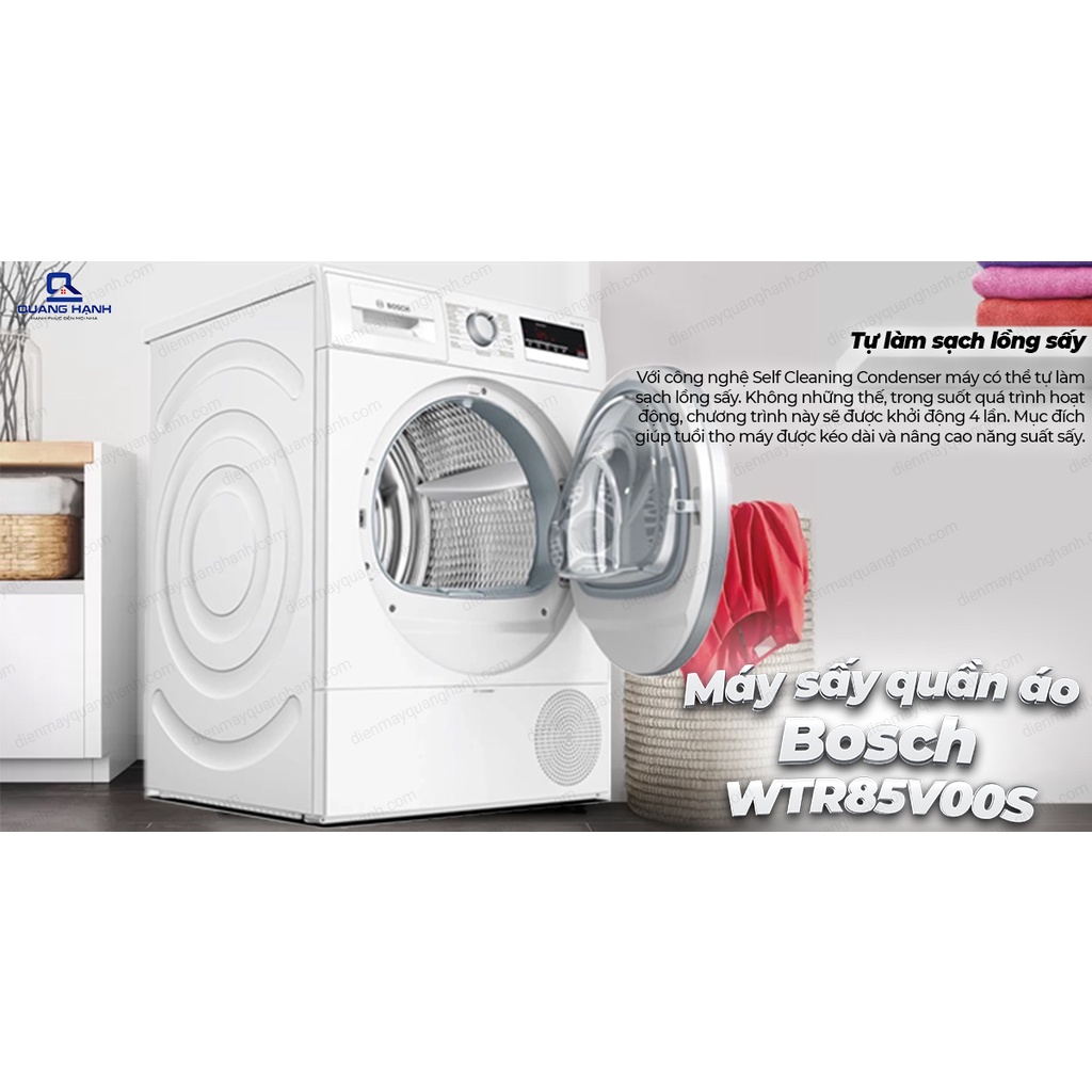 Máy sấy quần áo Bosch WTR85V00SG