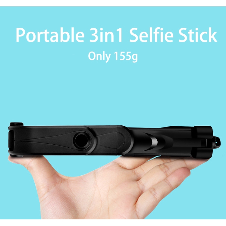 Gậy tự sướng mini hỗ trợ chụp ảnh tự sướng kết nối Bluetooth | BigBuy360 - bigbuy360.vn