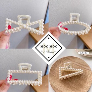 Kẹp tóc đính ngọc xinh xắn phong cách hàn quốc hot trend