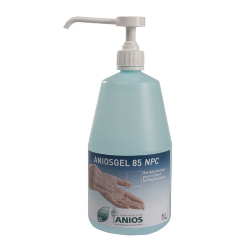Gel rửa tay sát khuẩn - Rửa tay khô diệt khuẩn nhanh Aniosgel 85 NPC 1L (Pháp)