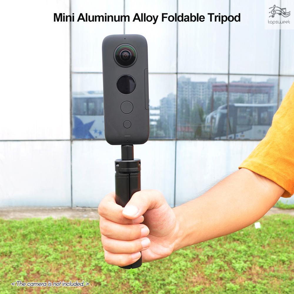 Giá Đỡ Ba Chân Bằng Hợp Kim Nhôm Có Thể Gấp Gọn 1 / 4 Inch Cho Insta360 ONE / ONE X / EVO / GO Camera | BigBuy360 - bigbuy360.vn