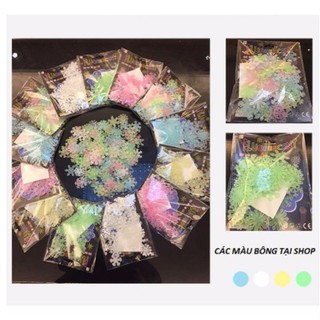 Gói bông tuyết dạ quang ( 1 gói 50 bông)