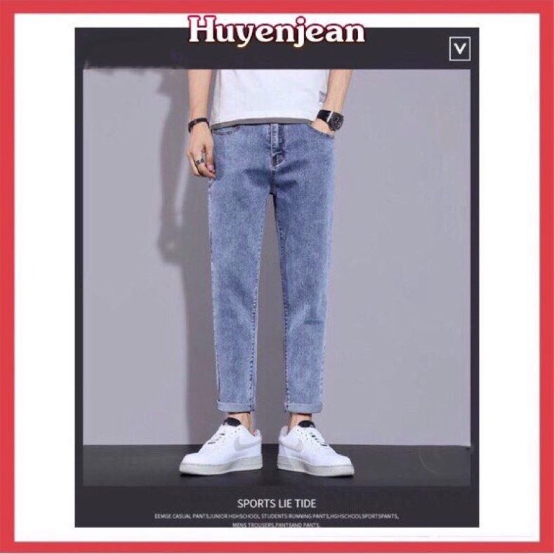 Quần vải bò jean baggy nam nữ Unisex hàng Quảng Châu phong cách Hàn Quốc sành điệu style năm 2021 | WebRaoVat - webraovat.net.vn