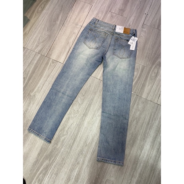 Quần bò xuông nam CK ke.vil Leviss 2216, quần bò nam ống xuông thời trang