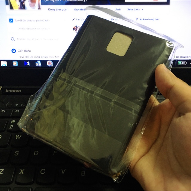 Combo ốp lưng kèm kính cường lực BlackBerry Passport