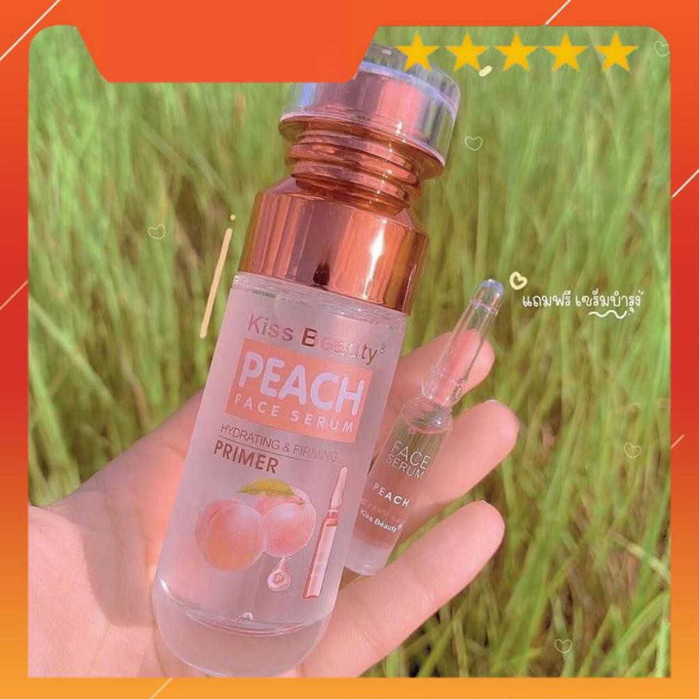 [FreeshipMax] Kem lót dưỡng ẩm làm săn chắc tạo độ bóng Peach kissbeauty