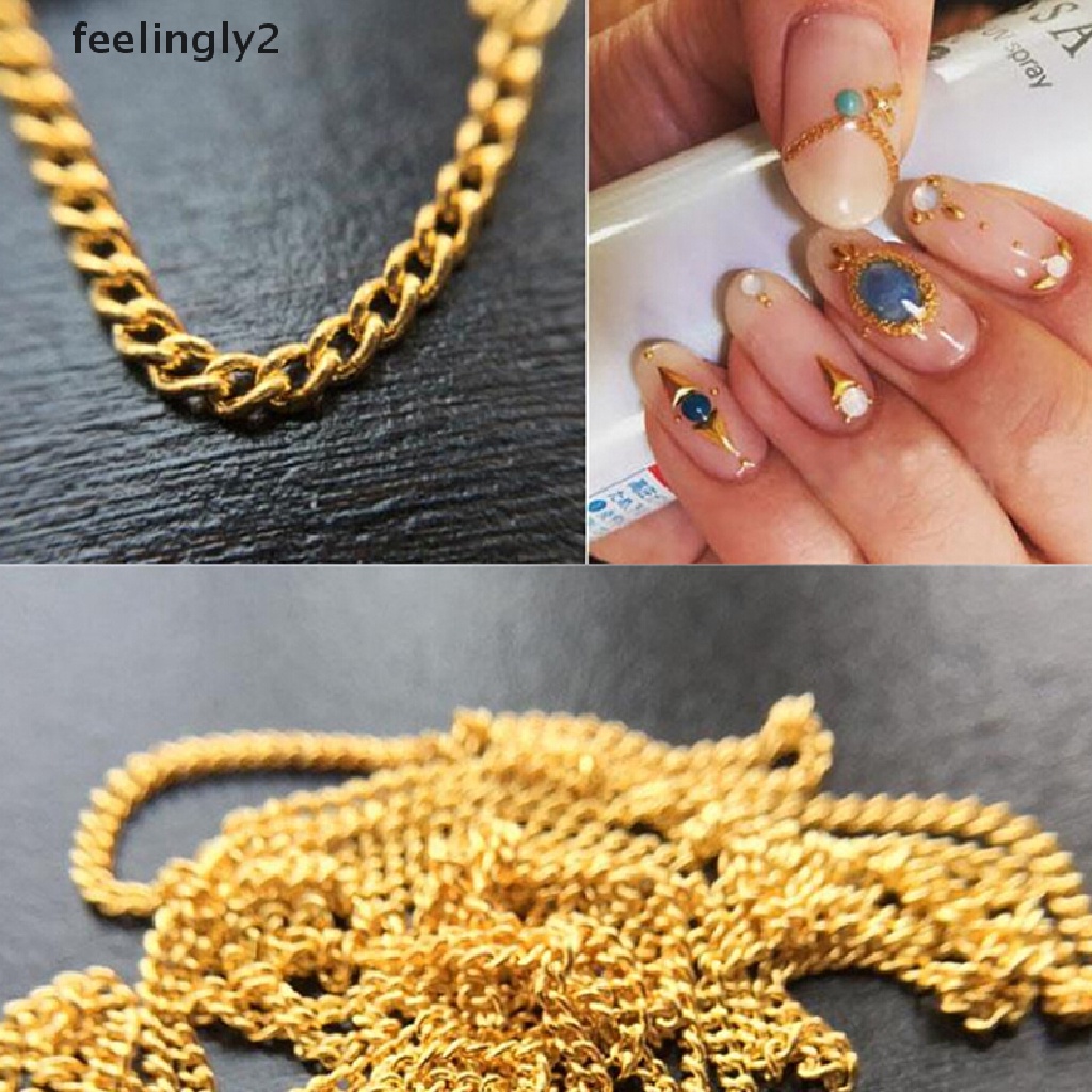 Dây kim loại trang trí móng tay 1m