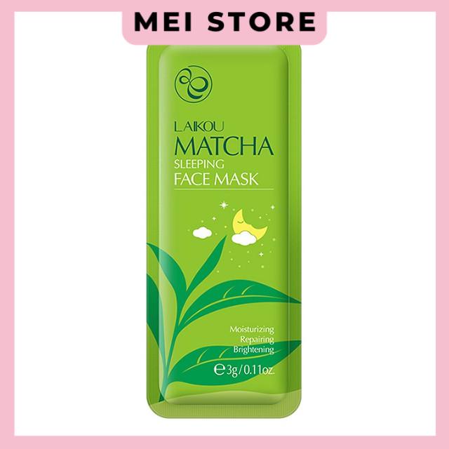 Mặt Nạ Ngủ Trà Xanh Matcha Mud Mask Laikou