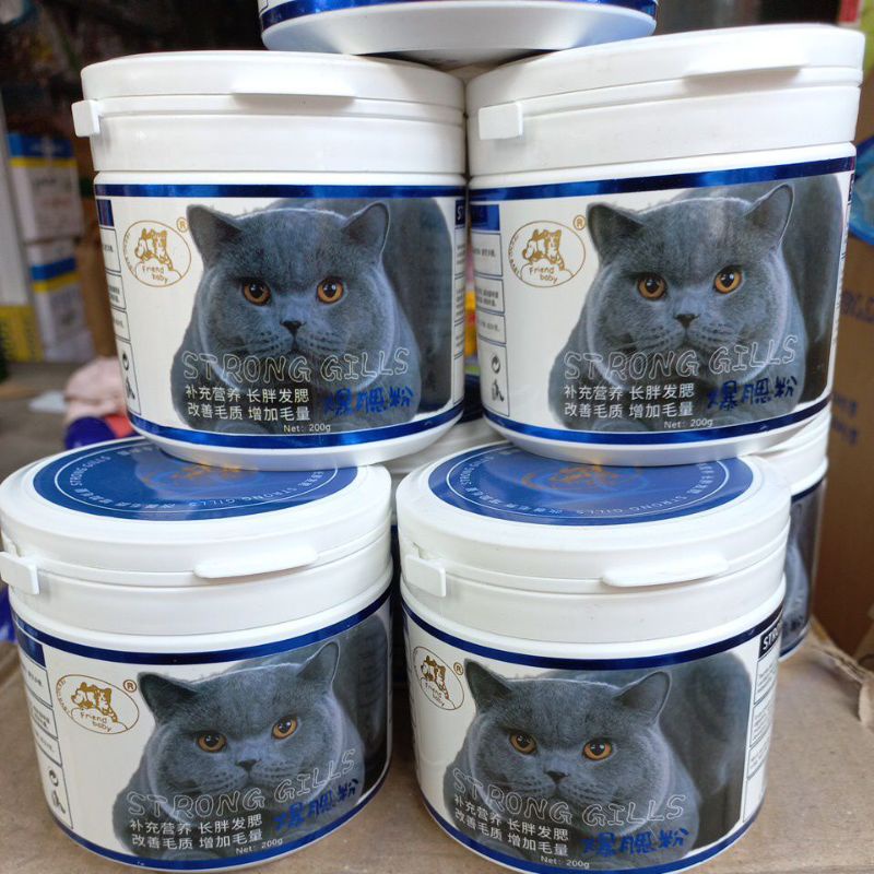 Tăng nọng mèo Strong Gills hộp 200g