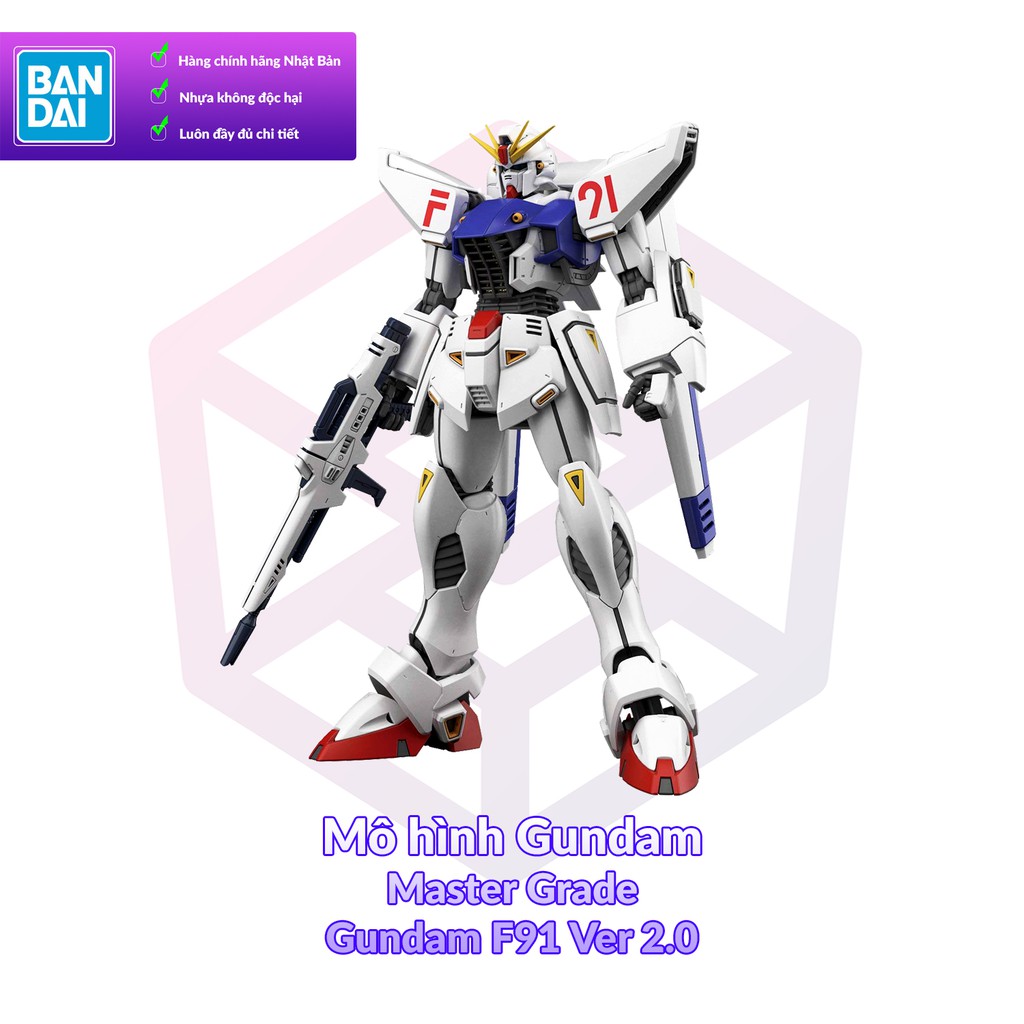 Mô Hình Gundam Bandai MG Gundam F91 Ver 2.0 1/100 Gundam F91
