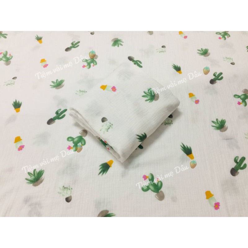🌿XÔ MUSLIN 🌱2 LỚP CAO CẤP🌳
