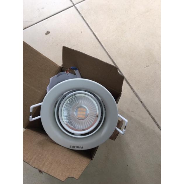 Đèn âm trần led philip -7w.