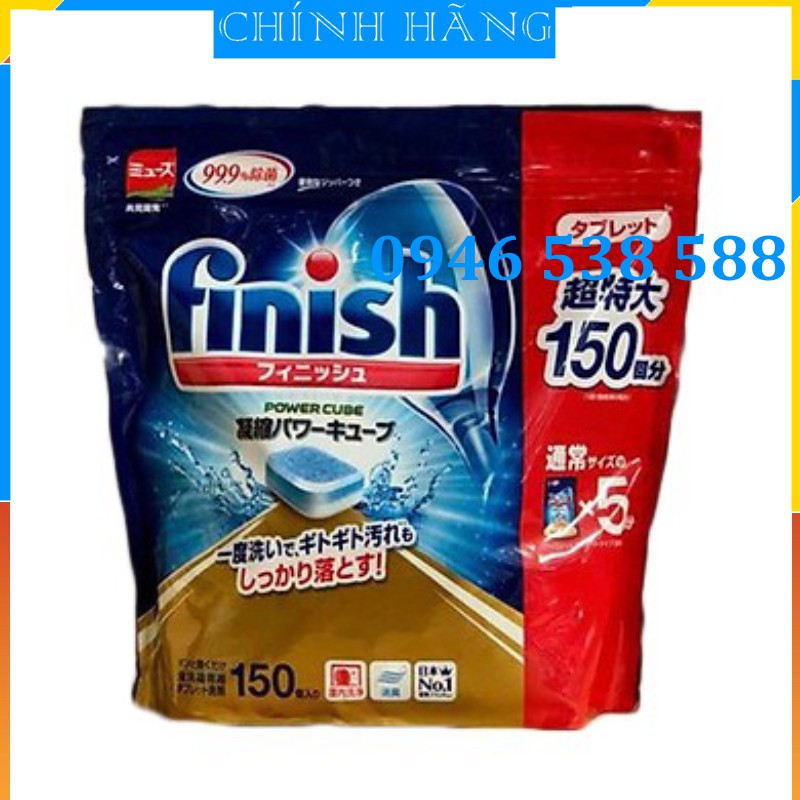  Viên rửa bát Finish Nhật 150 viên