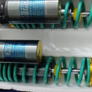Phuộc nhún sau Nitron bình dầu gắn Dr Wave SIRIUS JUPITER TAURUS MAX CUP AXELO ELEGANT SUVIVA BLADE