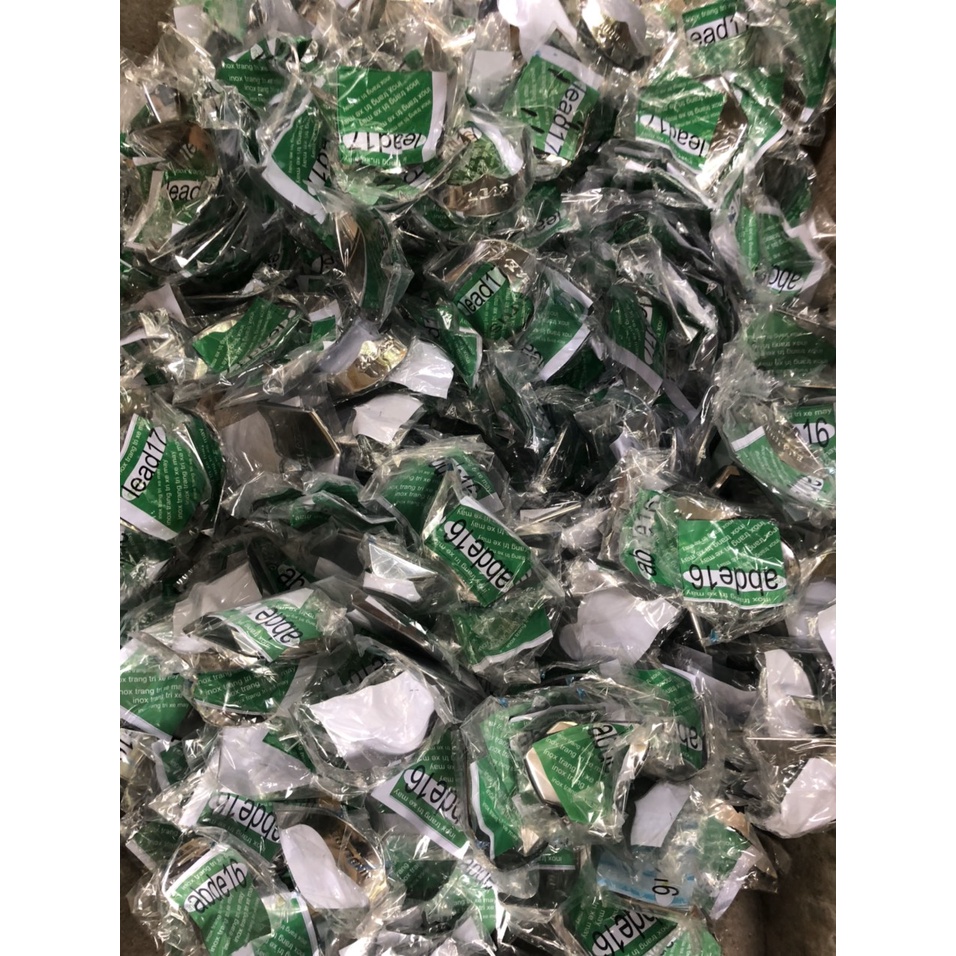 Bọc Mõm- Ốp Đuôi Inox Hàng Loại 1 Cho Wave alpha 50cc- 100 - 110cc