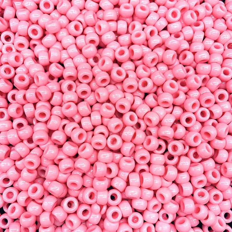 Bộ 50 Hạt Nhựa Nhiều Màu Kích Thước 6 * 9mm