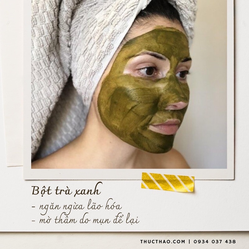 Bột Trà Xanh Nguyên Chất