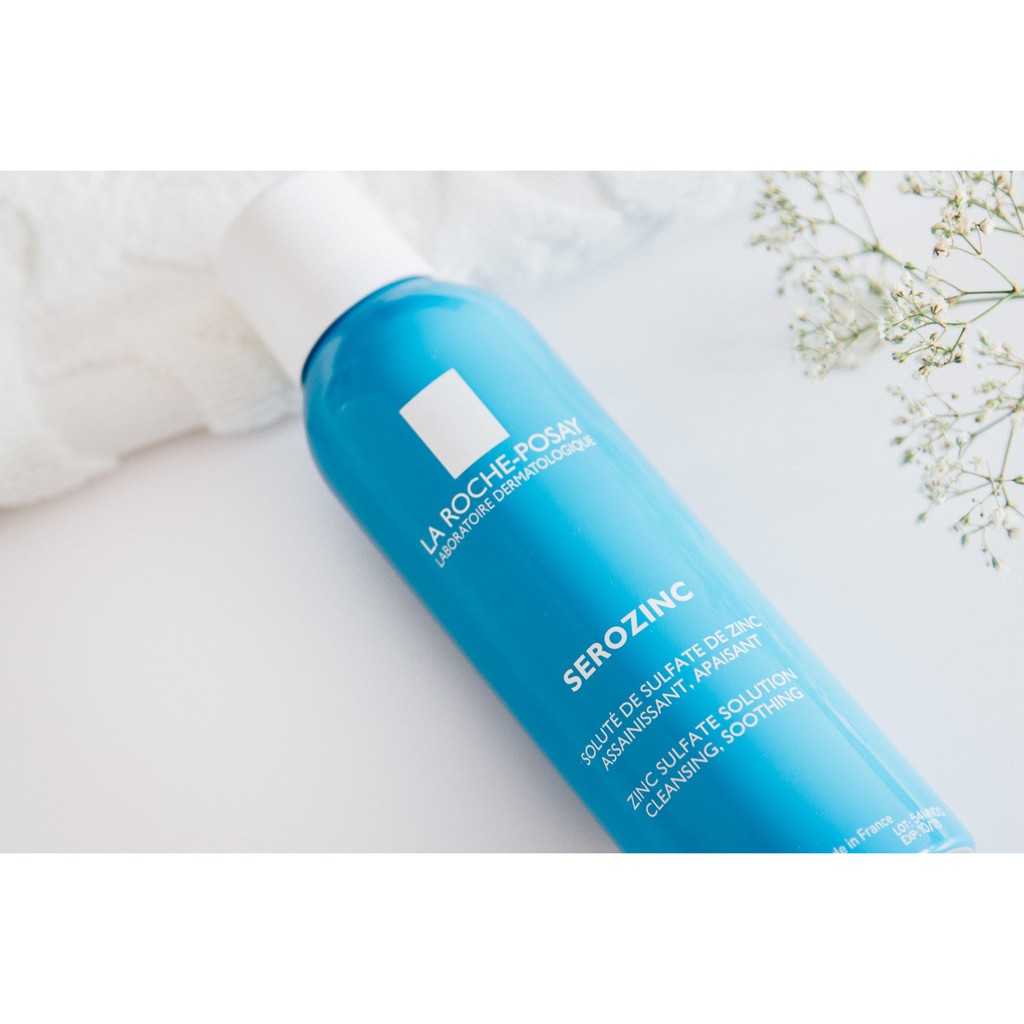 Nước Xịt Khoáng La Roche-Posay Serozinc Làm Sạch & Giảm Bóng Nhờn 300ml