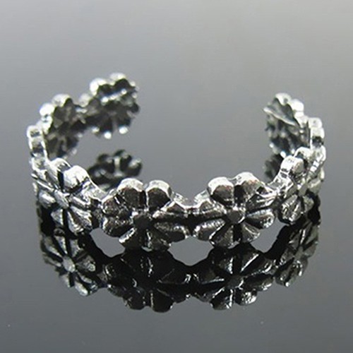 Móc Khóa Chữ BEA Chất Lượng Cao♏Set 2 Nhẫn Đeo Chân Thời Trang Đi Biển Cho Nữ