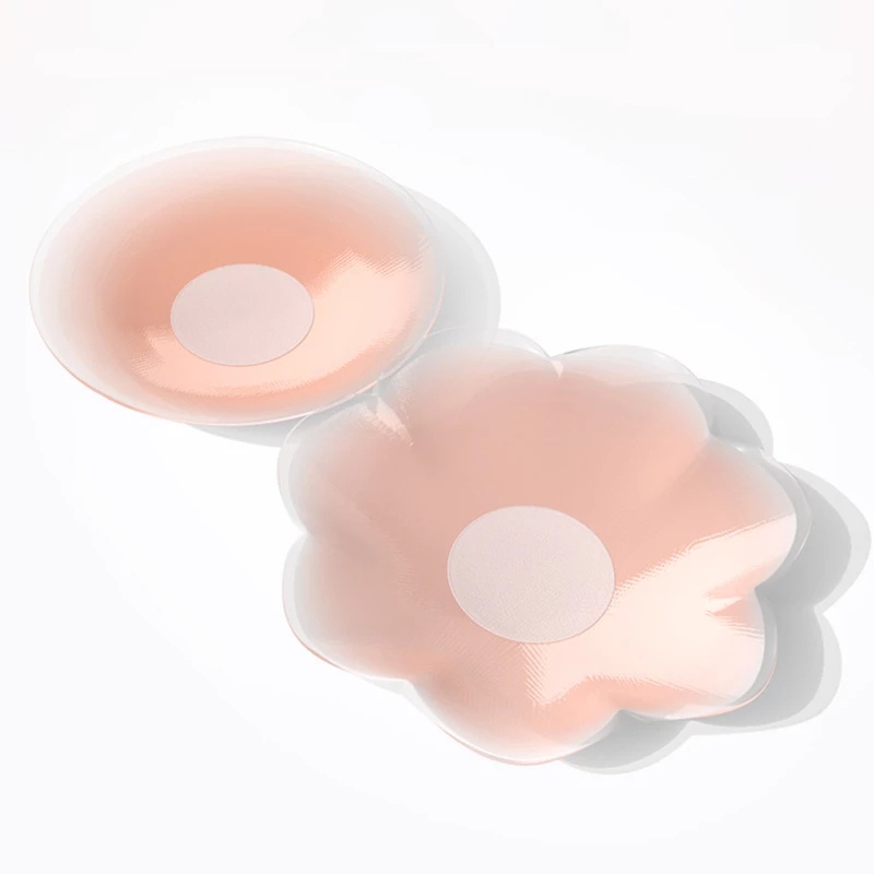 Miếng Dán Ngực Bằng Silicone Tự Dính Vô Hình Tiện Dụng