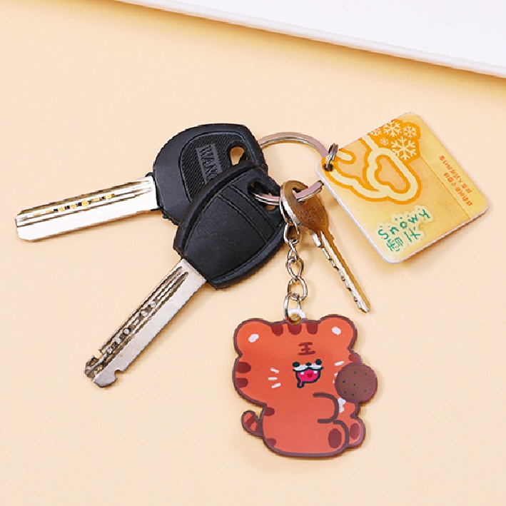 Móc Khóa Hình Chú Hổ Dễ Thương