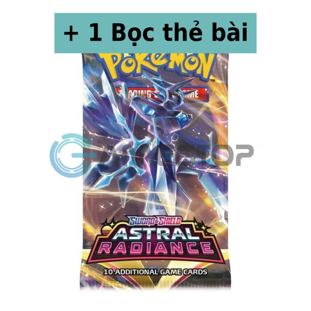 Thẻ bài và bọc thẻ bài Pokemon TCG Sword and Shield Astral Radiance Booster Pack CHÍNH HÃNG MỸ POKTCGUSBP59