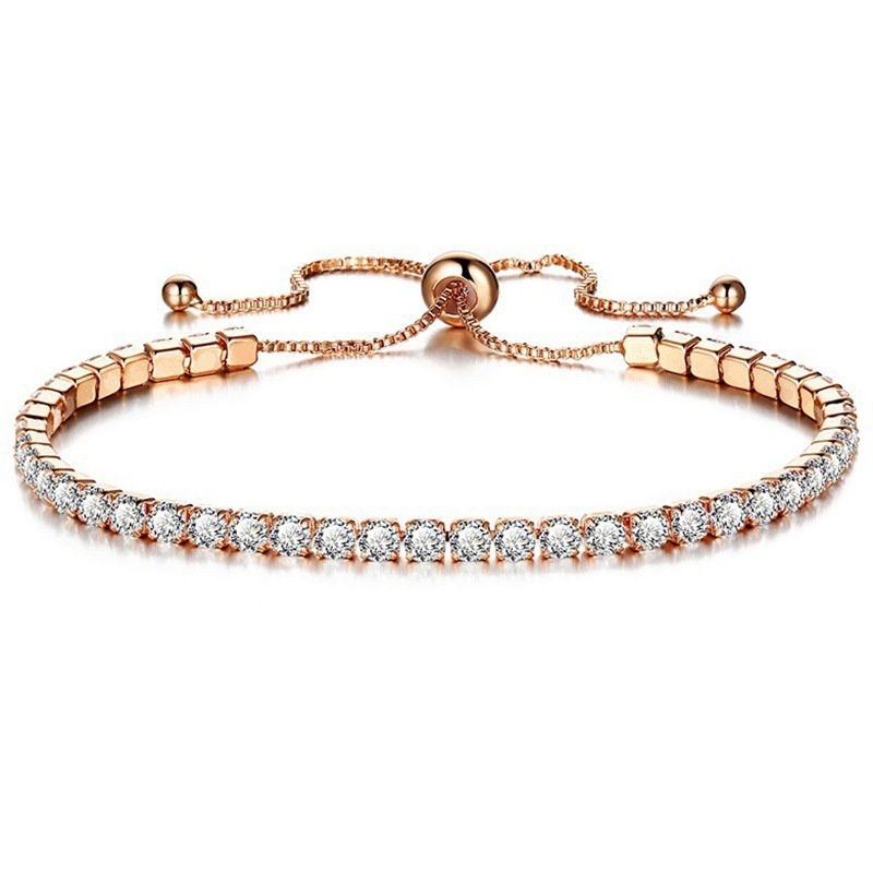 Vòng Tay Đính Đá Zircon Thời Trang Dành Cho Nữ