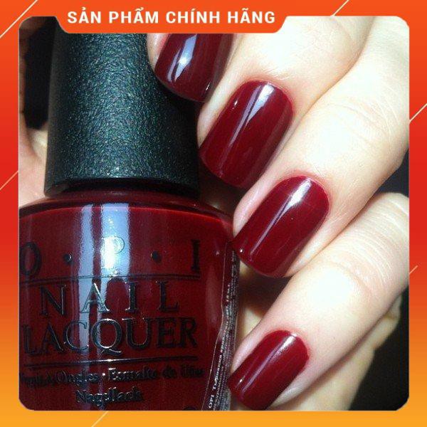 SƠN MÓNG TAY OPI 15ML TÔNG MÀU ĐỎ ĐÔ