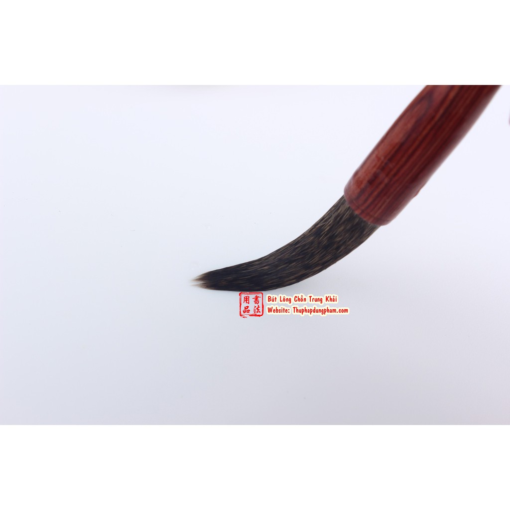 Bút lông thư pháp lông chồn trung khải