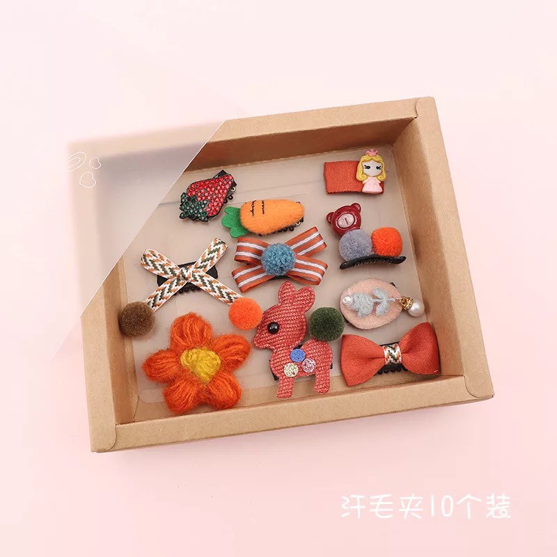 Kẹp tóc bé gái 10 chi tiết