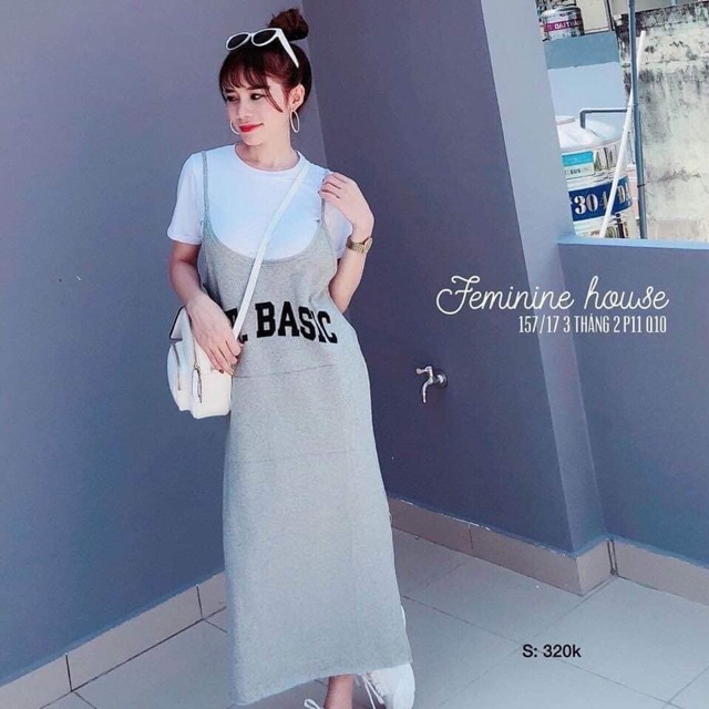 Set Áo Kèm Yếm Umi Mịn Cực Xinh